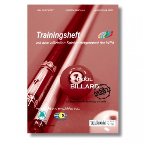 Buch Trainingsheft Pool WPA Stufe 3