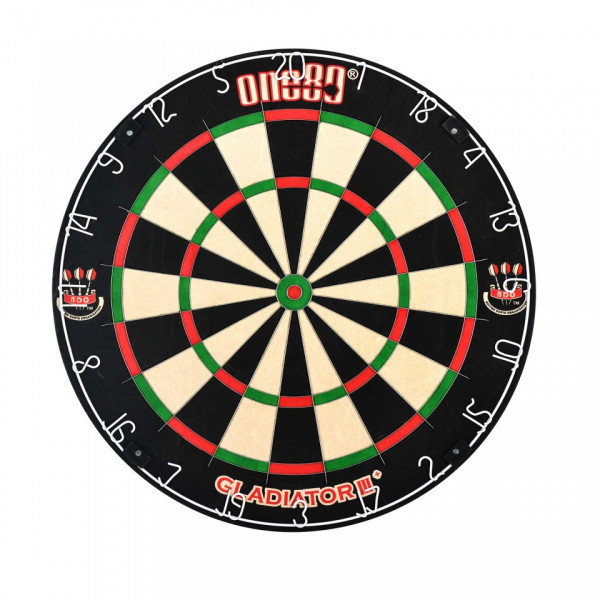 Dartboard One80 Gladiator III+ ohne Rotafix-Halterung