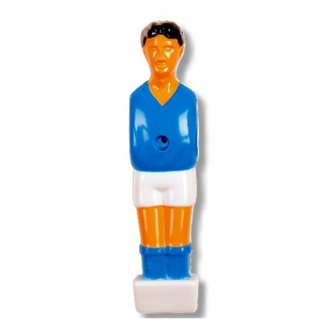 Kickerfigur (Hobby) blau-weiß 13mm