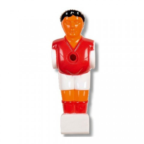 Kickerfigur (Hobby II) rot-weiß 13mm