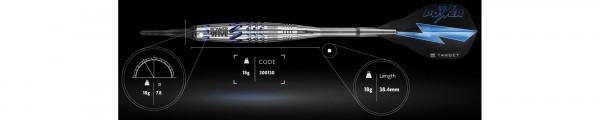 Target Phil Taylor 9Five Asia - 95% Tungsten