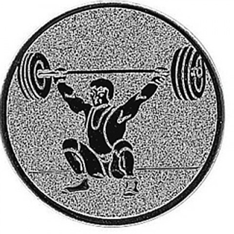 Emblem MAG137 Gewichtheben