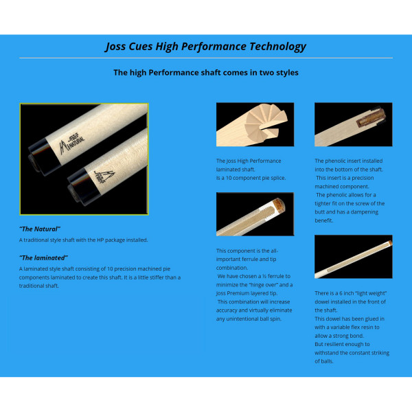 Joss High Performance Shaft / Oberteil