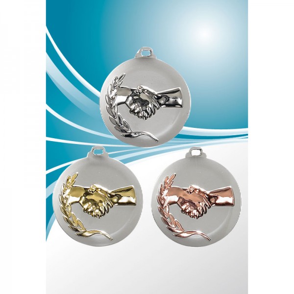 Medaille NL 4 - Freundschaft (ohne Band)