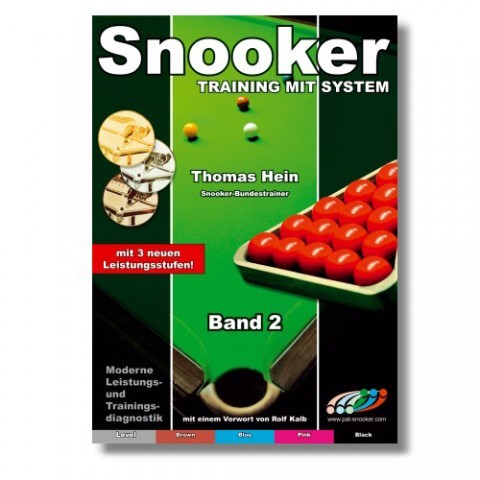 Buch Trainingsheft Snooker WPA Stufe 2