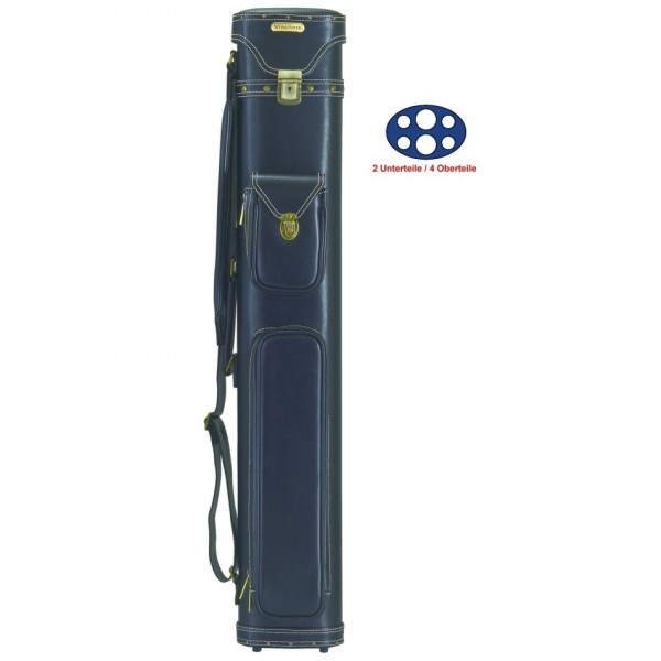 Köcher Vincitore Deluxe Kunstleder 2/4 schwarz