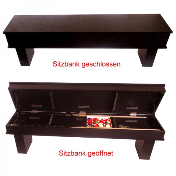 Sitzbank passend zu allen Billardtischen