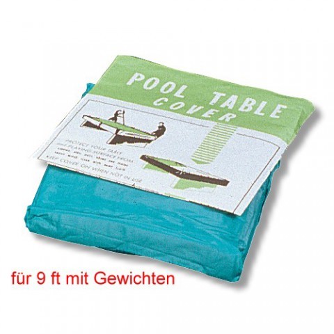 Abdeckplane Standard - 9 ft mit Gewichten