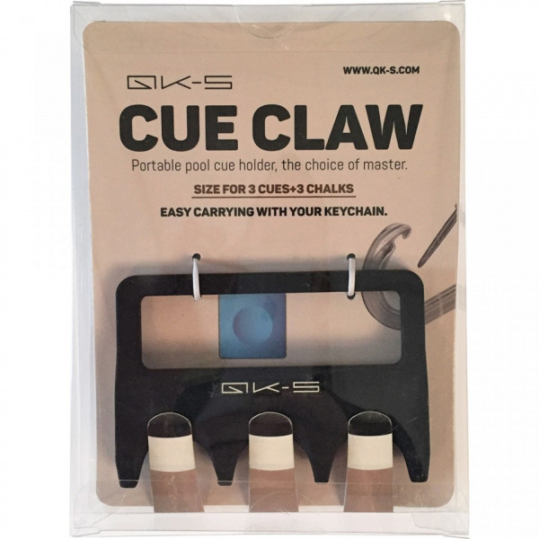 Queuehalter / Cue Holder Cue Claw QK-S für 3 Queues - schwarz