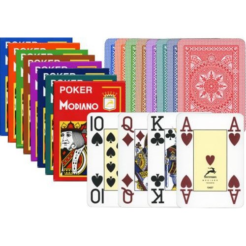Modiano Jumbo 4er Index rot