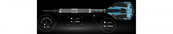 Target Phil Taylor 8Zero - 18g - 80% Tungsten