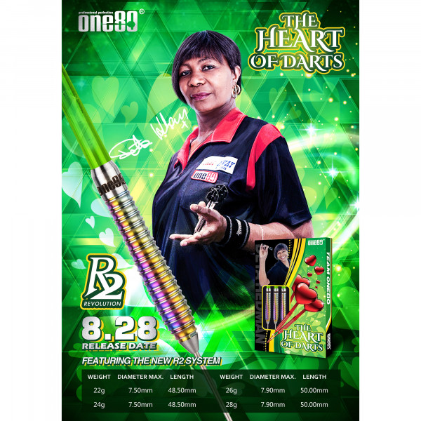 one80 - Deta Hedman - Steeldart