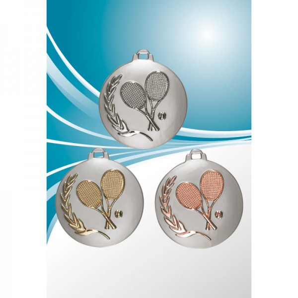 Medaille NL 9 - Tennis (ohne Band)