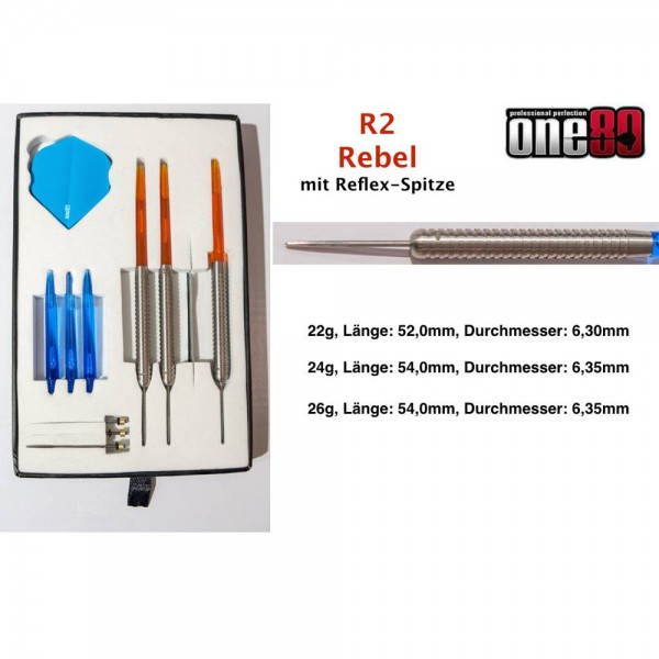 one80 - Rebel - Generation 2 - Steeldart