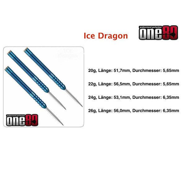 one80 - Ice Dragon - Steeldart