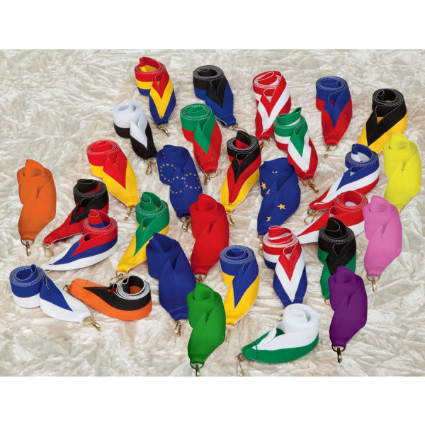 Bänder für Medaillen - einfarbig