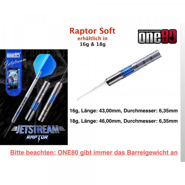 one80 - Raptor - Softdart