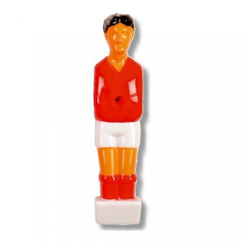 Kickerfigur (Hobby) rot-weiß 13mm