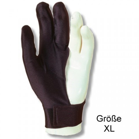 Billardhandschuh Laperti mit Klettverschluss linke Hand (Gr. XL)