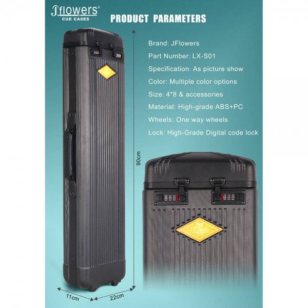 Queue-Koffer JFlowers 4/8