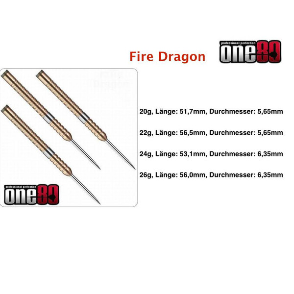 one80 - Fire Dragon - Steeldart