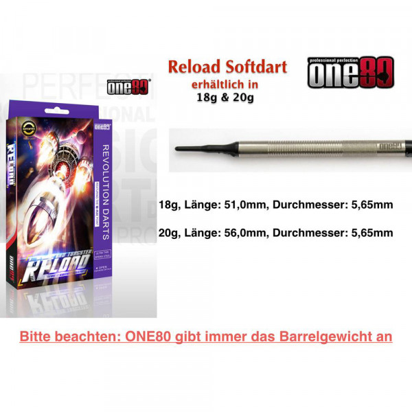 one80 - Reload - Softdart