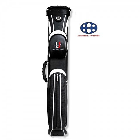 Köcher Universal 2/4 schwarz-weiß