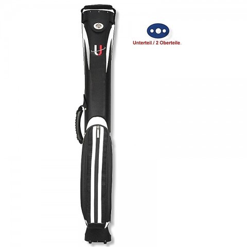 Köcher Universal 1/2 schwarz-weiß