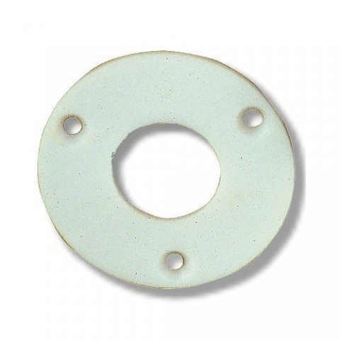 Kickerstangen Innenrosette 3-Loch - weiß für Innenwand